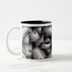Crystal gradation (1921) by paul klee Two-Tone coffee mug