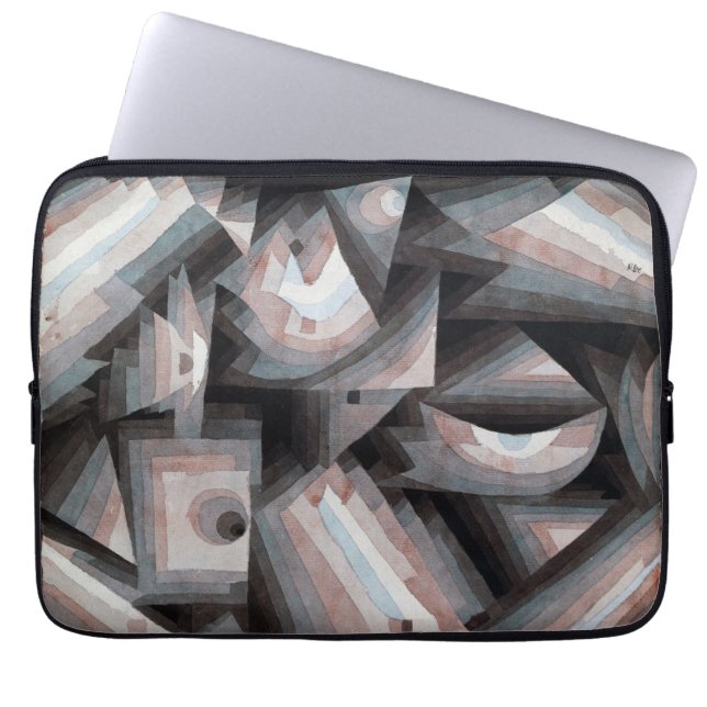 Crystal gradation laptop sleeve (Front)
