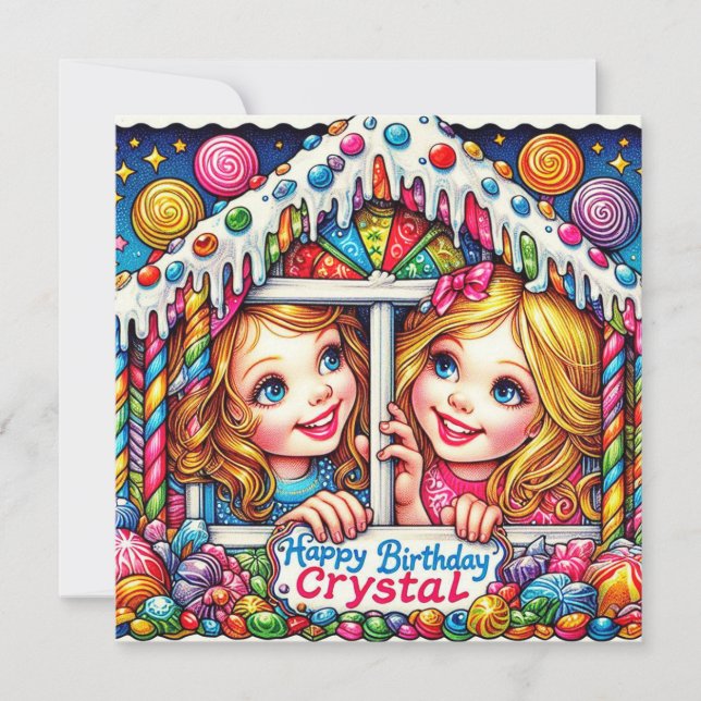 CRYSTAL~ Happy Birthday ~ Candy Store ~ (Front)