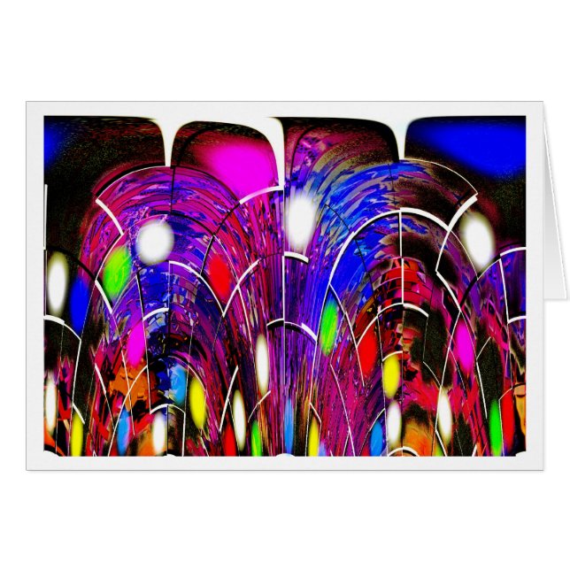 Crystal healing art card (Front Horizontal)