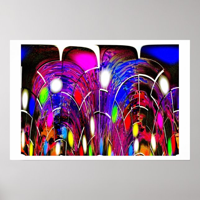 CRYSTAL HEALING POSTER (Front)