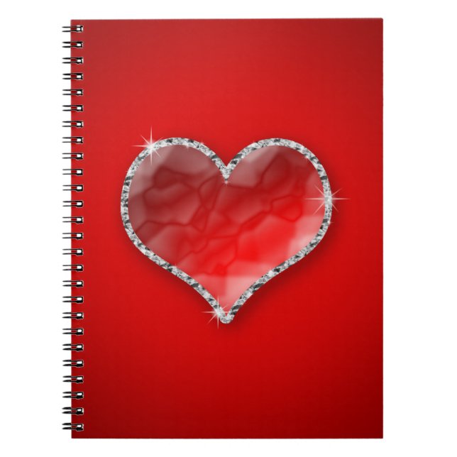 Crystal Heart Notebook (Front)