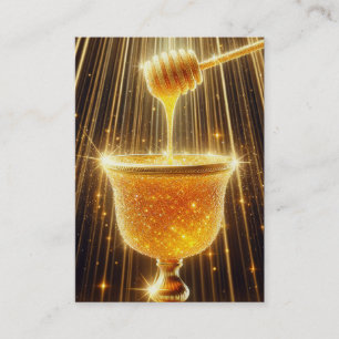 Crystal Honey Psalm 19:9–11 KJV Card Box