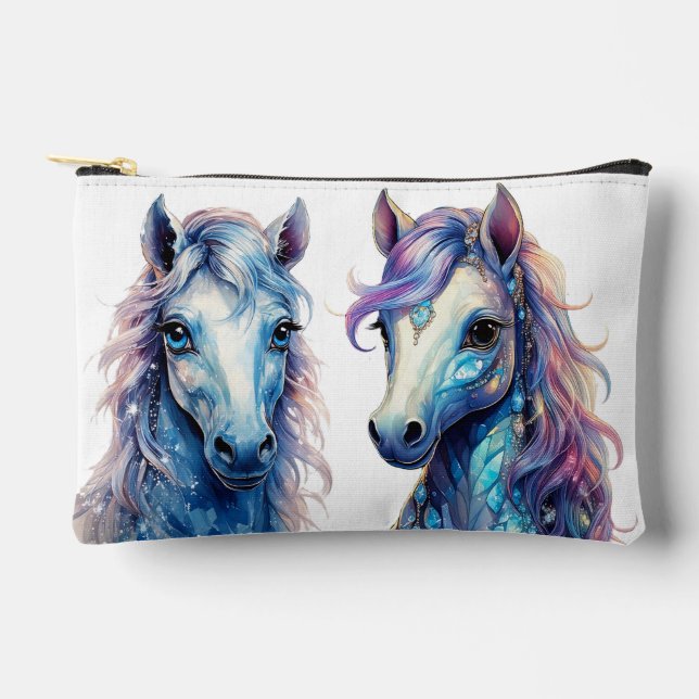 Crystal Horses  Accessory Pouch (Front)
