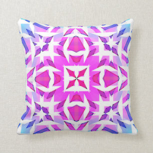 Crystal Ice Throw Pillow