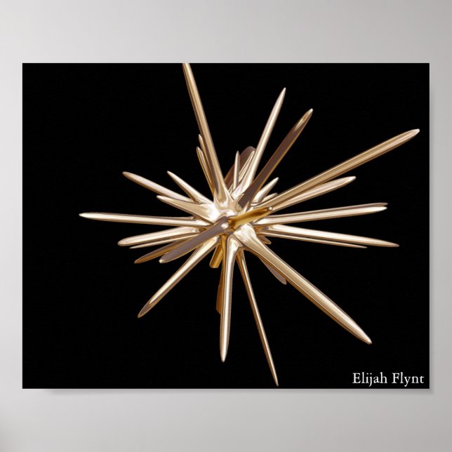 crystal in 3d poster (Front)