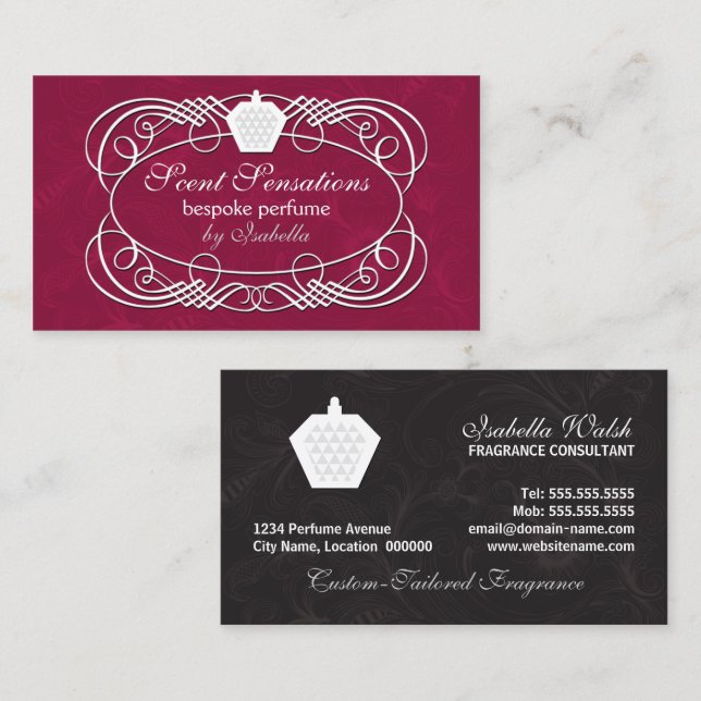 Crystal Jar Business Card (Front/Back)