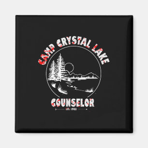 Crystal Lake Camp Counsellor Costume Halloween Hor Magnet