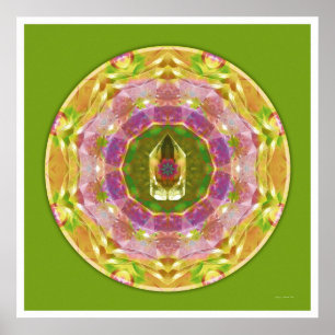 Crystal Mandala 1 Poster