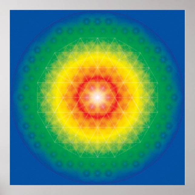 Crystal Mandala Poster (Front)