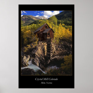 Crystal Mill Colirado Poster