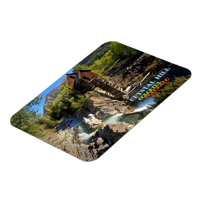 Crystal Mill ~ Crystal, Colorado Magnet (Left Side)