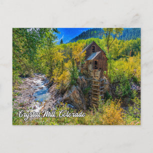 Crystal Mill, Crystal, Colorado Postcard