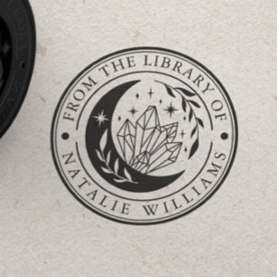 Crystal Moon from the Library of Rubber Stamp