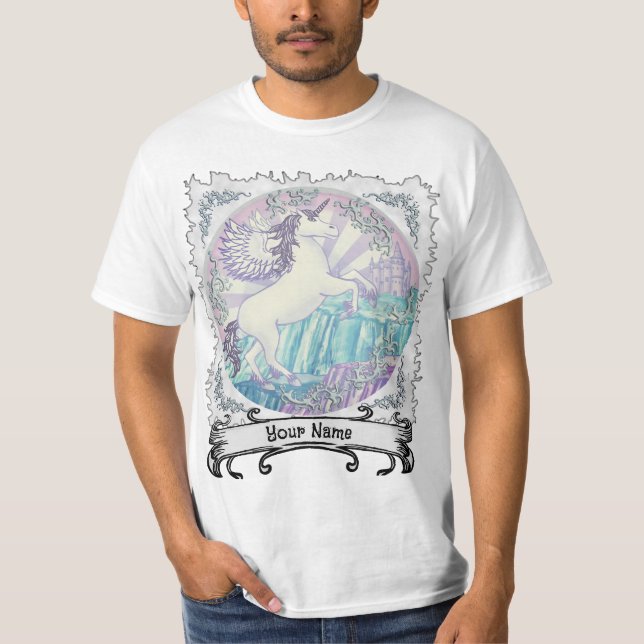 Crystal mountain Pegasus  T-Shirt (Front)