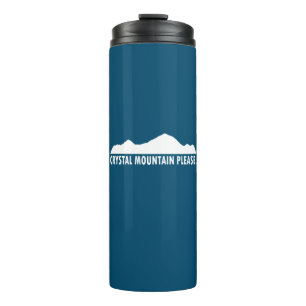 Crystal Mountain Please Thermal Tumbler