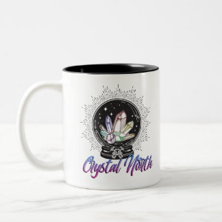 Crystal North Logo Items Two-Tone Coffee Mug