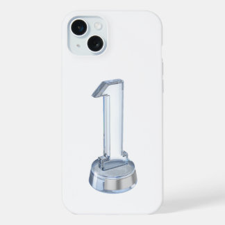 Crystal number one trophy  iPhone 15 plus case