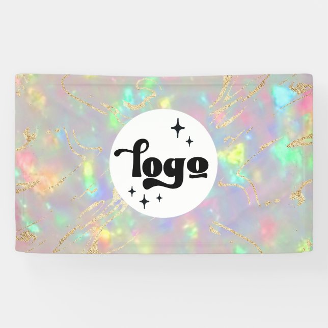 crystal opal stone banner (Horizontal)