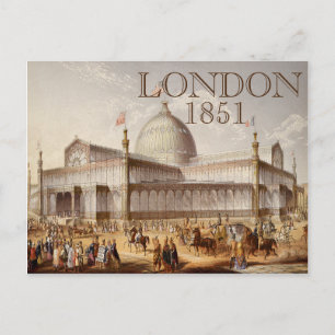 Crystal Palace London World's Fair Postcard