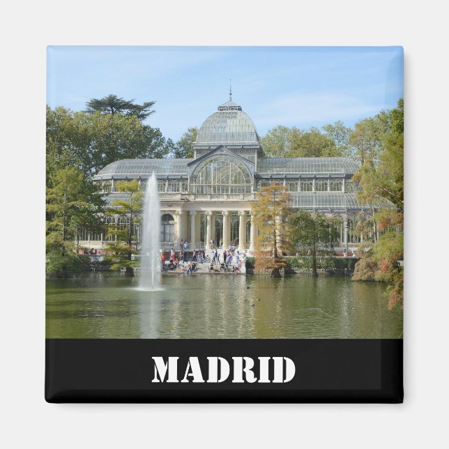 Crystal Palace, Madrid Magnet (Front)