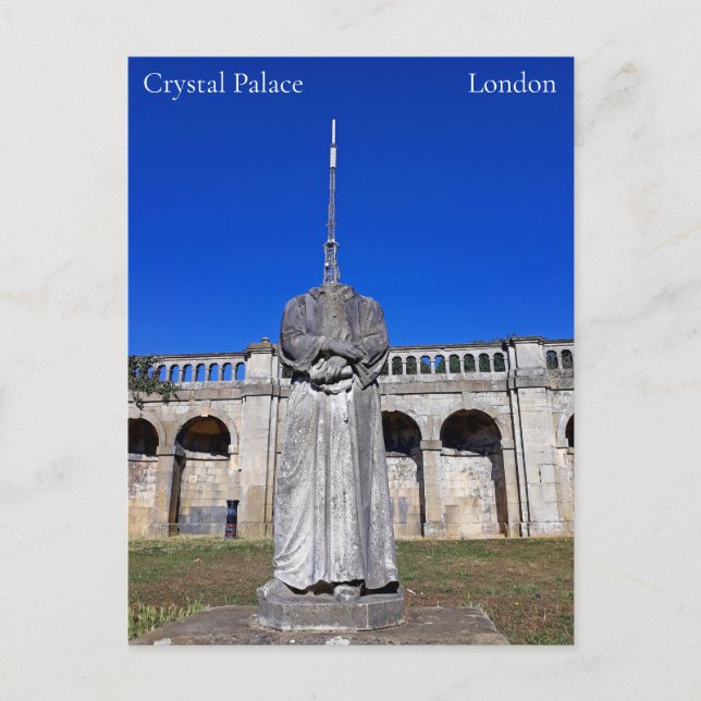 Crystal Palace Park Postcard (Front)