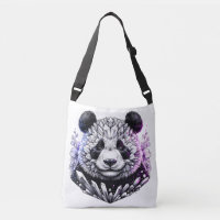 Crystal Panda Fantasy Animal Art