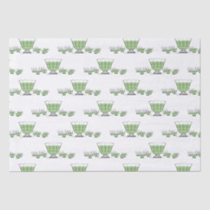 Crystal Punch Bowl Wedding Tissue Paper