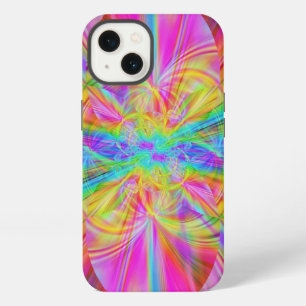 Crystal rainbow Beams iPhone 13 Case