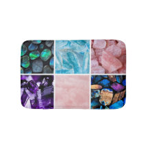Crystal Rainbow Gemstone Bath Mat
