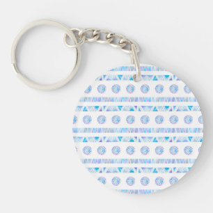 Crystal Raindrops Key Ring