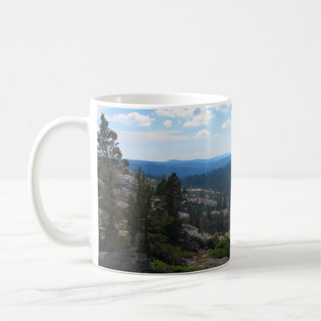 Crystal Range Valley, Desolation Wilderness Coffee Mug (Left)