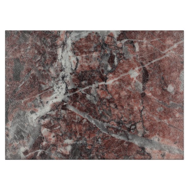 Crystal Rose Stone Pattern Background - Dramatic Cutting Board (Front)