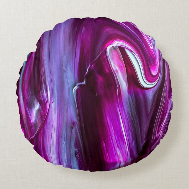 Crystal Round Cushion (Front)