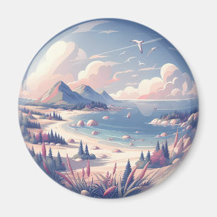 Crystal Serenity Bay Magnet