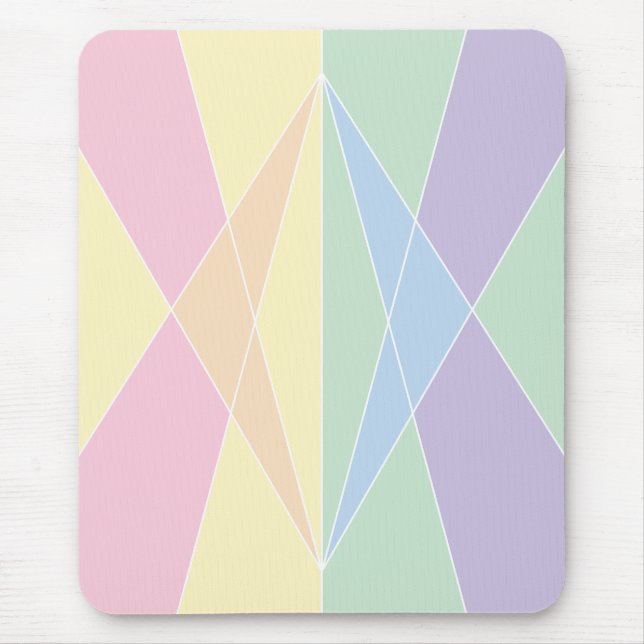 Crystal Shell (Planar) Mouse Pad (Front)