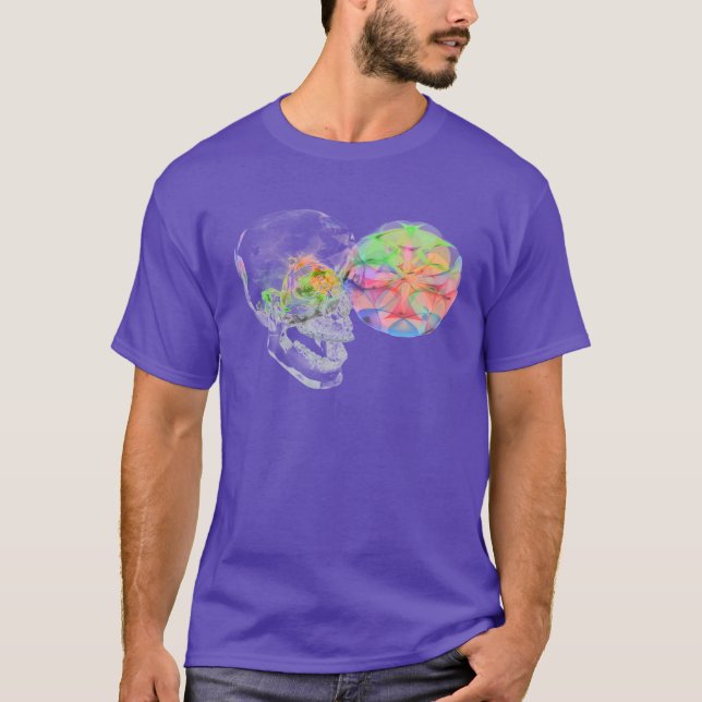 Crystal Skull DMT Pineal Alchemy T-Shirt (Front)