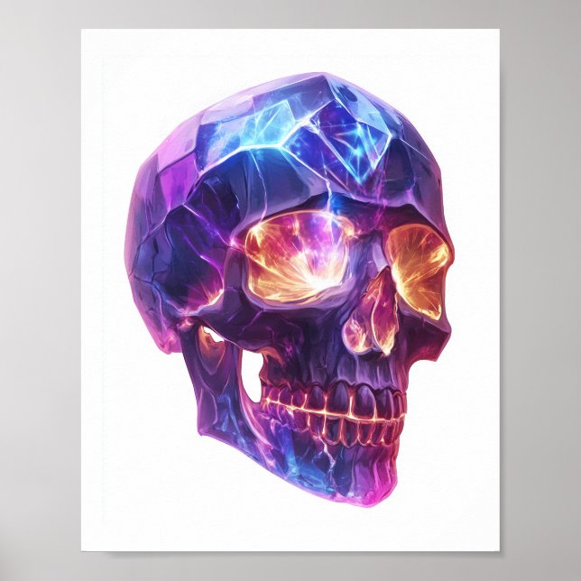 Crystal Skull Entity Poster (Front)