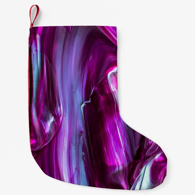 Crystal Small Christmas Stocking (Front)