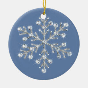Crystal Snowflake Ornament