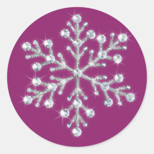 Crystal Snowflake Sticker