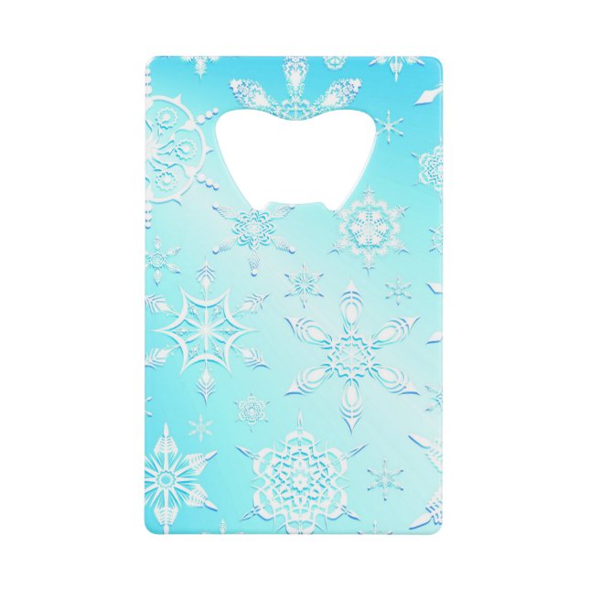 Crystal Snowflakes Pattern (Front)
