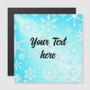 Crystal Snowflakes Pattern