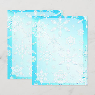 Crystal Snowflakes Pattern