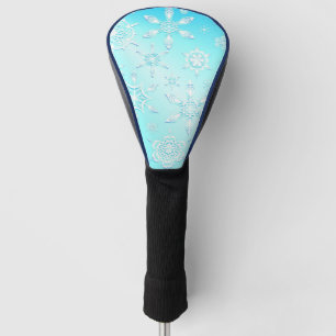 Crystal Snowflakes Pattern Golf Head Cover