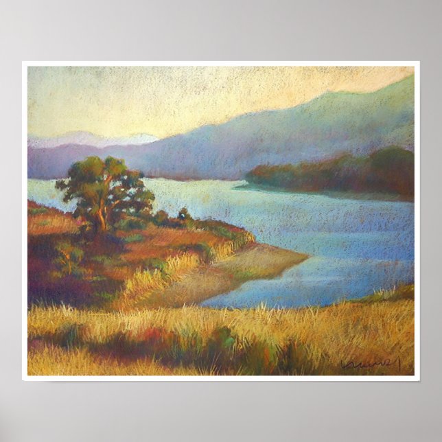 Crystal Spring Sunset Poster (Front)