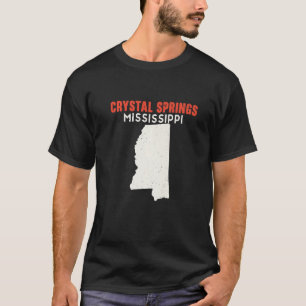 Crystal Springs Mississippi USA State America Trav T-Shirt
