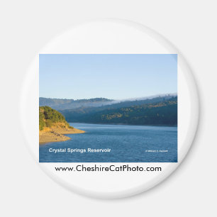 Crystal Springs Reservoir California Products Magnet