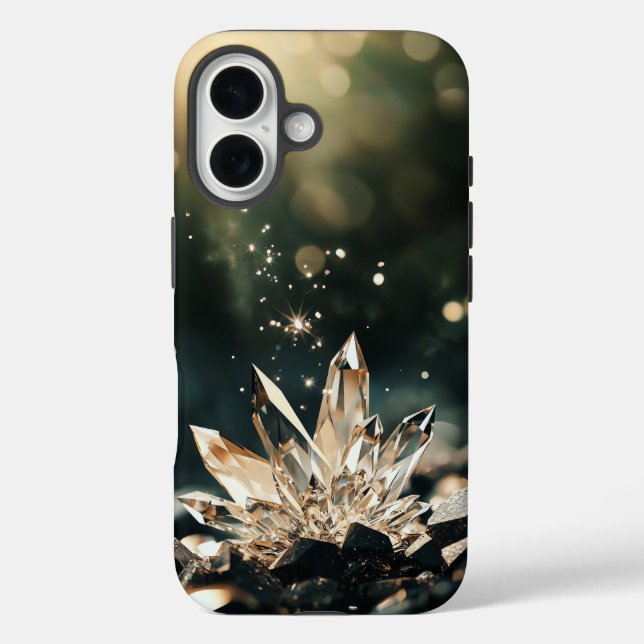  Crystal Stone Sparkle Phone Case – iPhone, Google (Back)