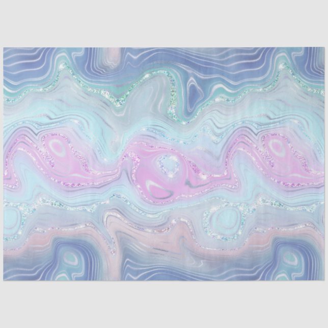 Crystal Strata Series Design 5 Tissue Paper (Front)